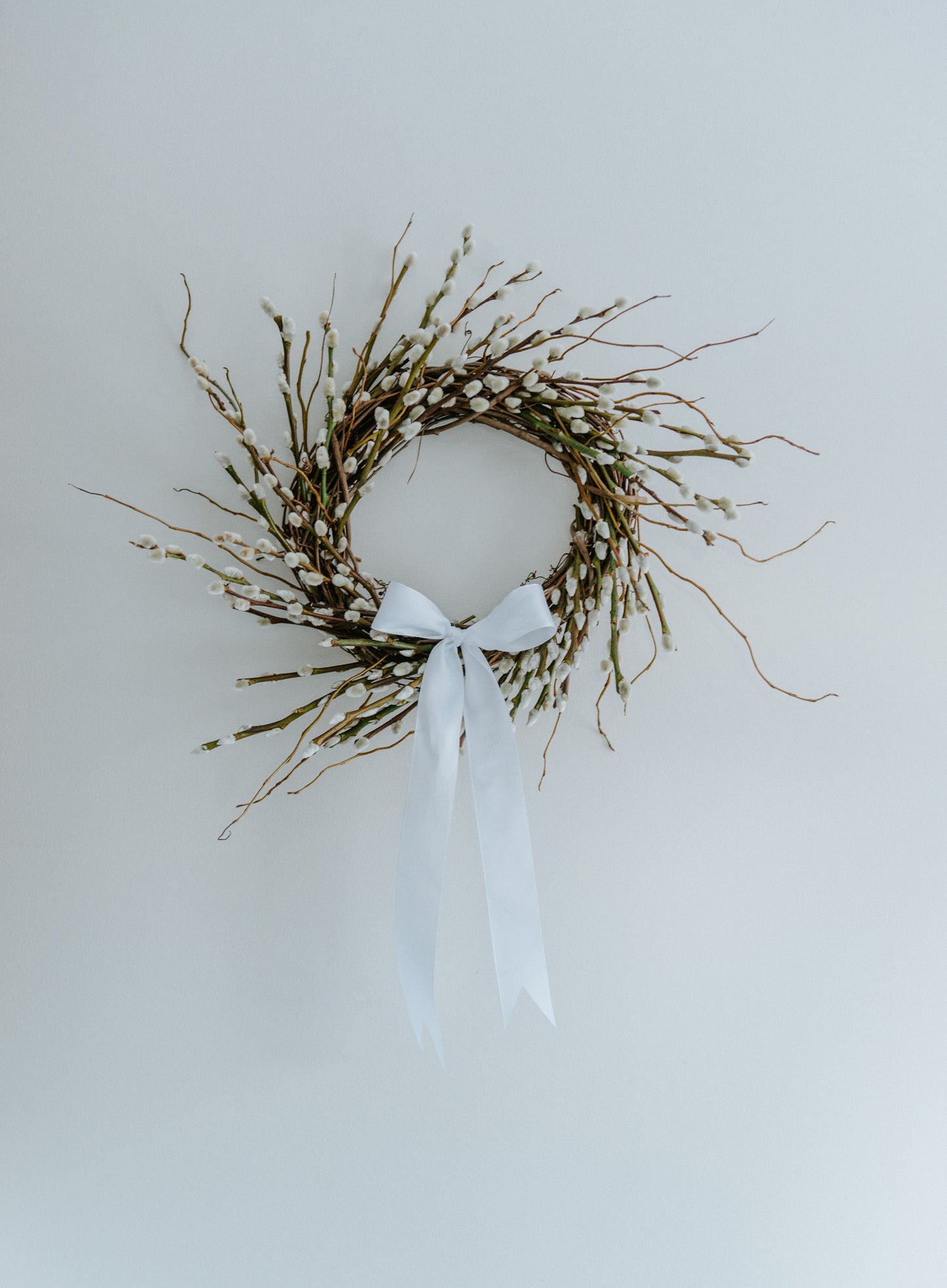 14" Pussy Willow Wreath