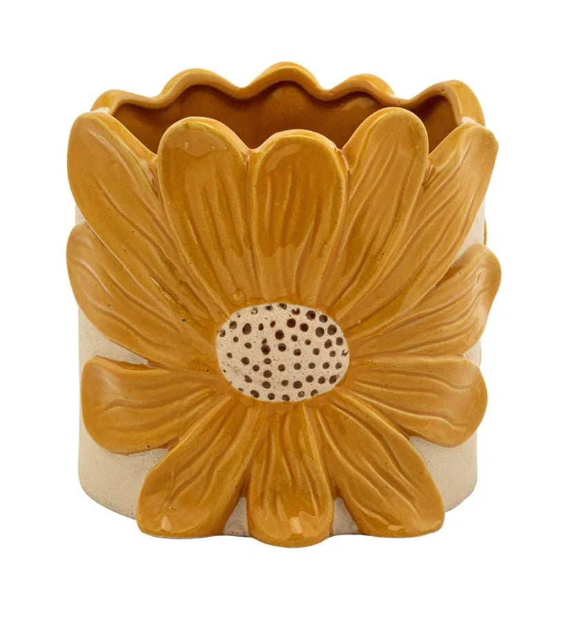 4.5” Sunflower Wrap Planter