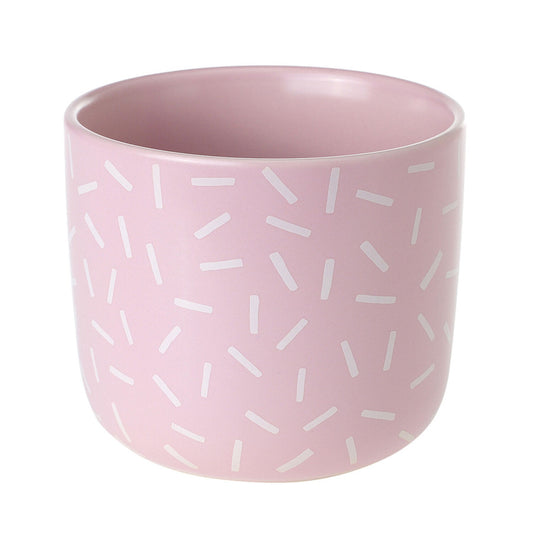 Sprinkle Pot 5"x4.25" pink